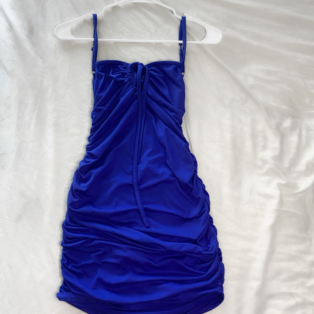 Blue dress